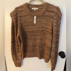 Eaton Puff-Sleeve Pullover Sweater NWT